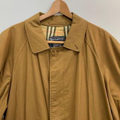 中古◆バーバリー バルカラーコート 90年代 旧タグ ブラウン メンズ サイズ表記なし Burberry 【AFB32】