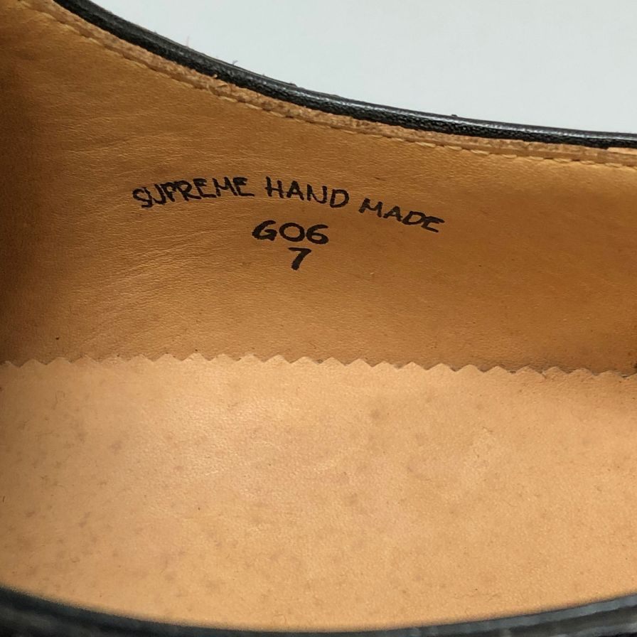 ベルルッティ カーフ レザーシューズ バタフライデザイン シュプリームハンドメイド メンズ サイズ7 パープル系 Berluti SUPREME HAND MADE 約26.0cm【AFD2】