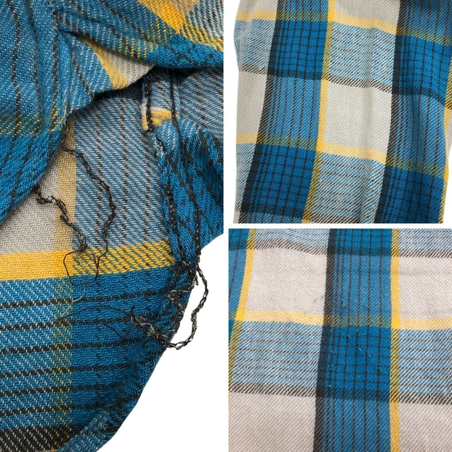 美品◆ダブルアールエル チェックシャツ サイズL ワンスター メンズ サイズL RALPH LAUREN RRL 【AFB48】