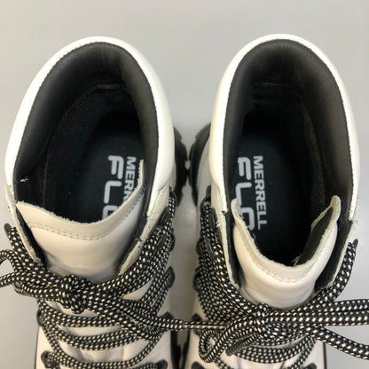 メレル ブーツ トレッキングブーツ Bristol MID レディース サイズ24 ブラック ホワイト系 MERRELL 約24.0cm【AFD4】