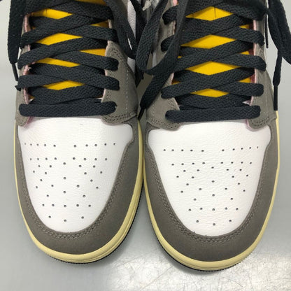 ナイキ エアジョーダン1 ミッド HQ2011-100 ハイカット スニーカー ブラウン×ピンク サイズUS11 29㎝ メンズ NIKE AIR JORDAN 1 MID SE 約29.0cm【AFD4】