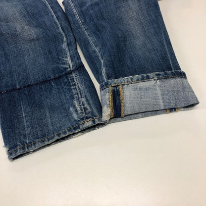 ディースクエアード デニムパンツ 18ss チェック当て布 クラシック ケニー ツイスト ストレッチ メンズ インディゴブルー サイズ50 DSQUARED 【AFB6】