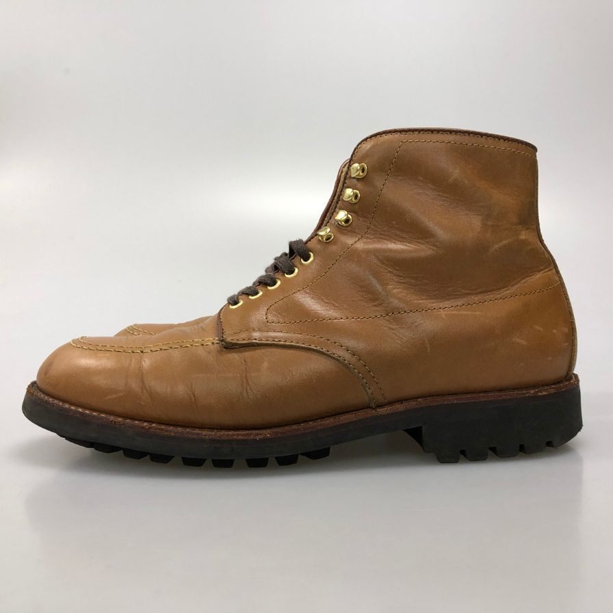 オールデン ナチュラル クロムエクセル インディブーツ D3803H メンズ サイズ7D ブラウン Alden ブーツ 約25.0cm【LA】【中古】