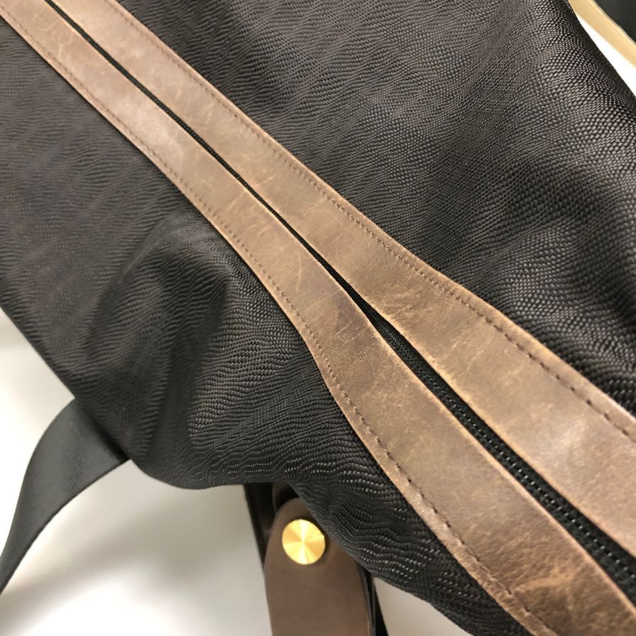 トゥミ ショルダーバッグ DROR 2WAY ナイロン レザー 切替 ブラウン TUMI【AFE3】