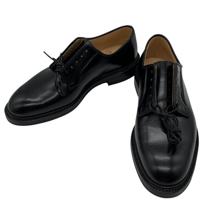 クロケット＆ジョーンズ ラナーク3 レザーソール ブラック サイズ7F ラスト378 メンズ Crockett & Jones ビジネスシューズ 約25.5cm【LA】【中古】
