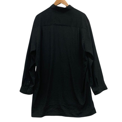 美品◆グラウンド ワイ ヨウジヤマモト 24AW カットアウトシャツ ブラック メンズ サイズ3 GO-B13-500 Ground Y YOHJI YAMAMOTO 【AFB47】
