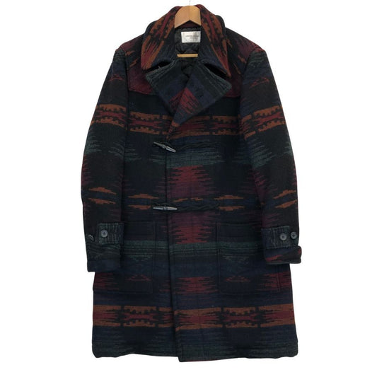 美品◆ユナイテッドアローズ ダッフル チェスター コート  1125-699-5766 チェック柄 L サイズ UNITED ARROWS 【AFA9】