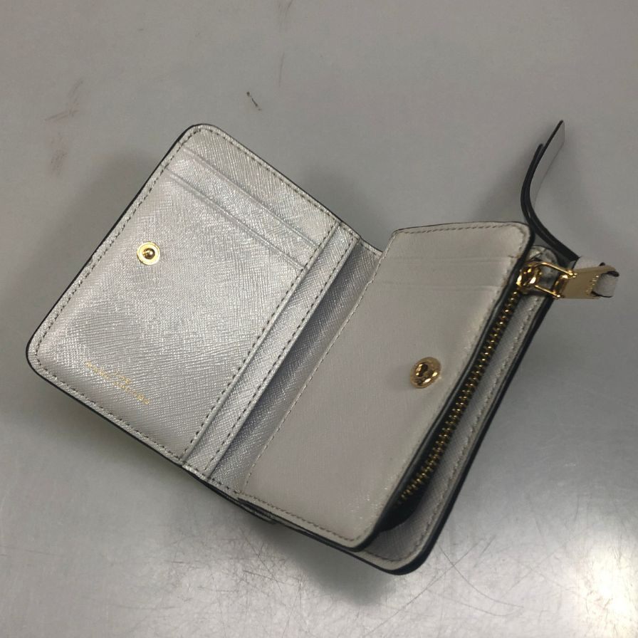 マークジェイコブス 二つ折り財布 スナップショット イエロー MARC JACOBS【AFI18】