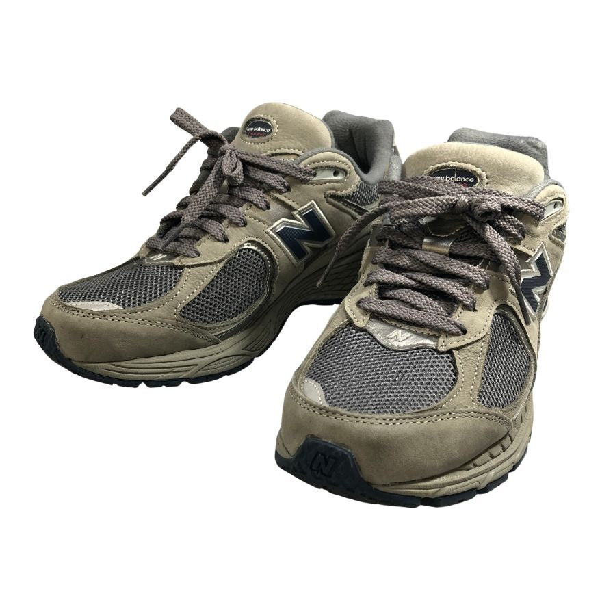 ニューバランス ローカットスニーカー スウェード メッシュ ML2002R0 グレー メンズ サイズ27cm New Balance 約27.0cm【AFC34】