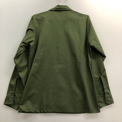 極美品◆アメリカ軍 ユーティリティシャツ OG-507 実物 87年 オリーブグリーン サイズ14.5X33 【AFB16】