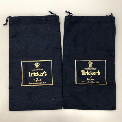 トリッカーズ レザーシューズ ウイングチップ M5633 ライトブラウン メンズ サイズ8 Trickers 約26.5cm【AFD6】
