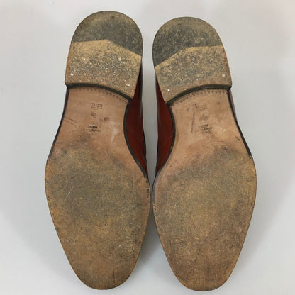 バリー キルト タッセル ローファー メンズ7E ブラウン BALLY 約25.5cm【AFC3】