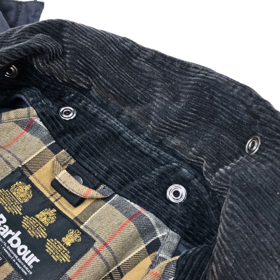 バブアー オイルドジャケット SL ビューフォート 3ワラント ネイビー メンズ サイズ36 BARBOUR BEAUFORT【LA】