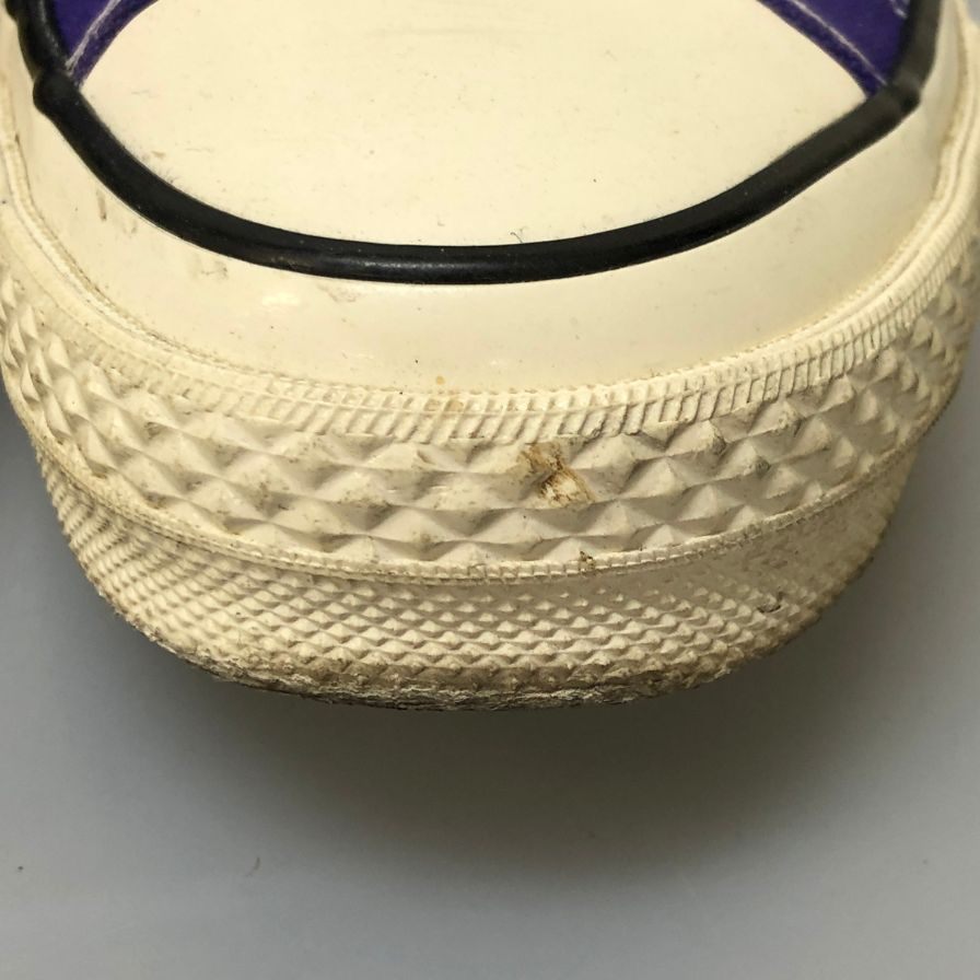 コンバース チャックテイラー 海外 パープル レディース 23.5 converse 約23.5cm【AFC31】