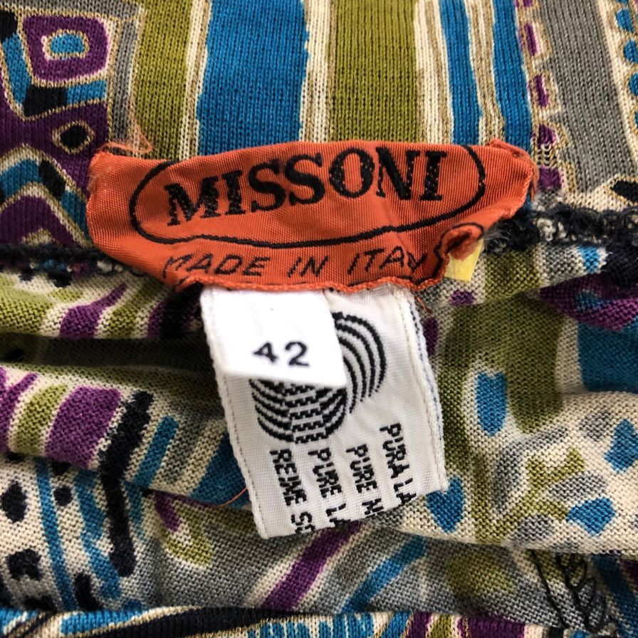 ミッソーニ セットアップ 総柄 レディース サイズ42 MISSONI【AFB4】