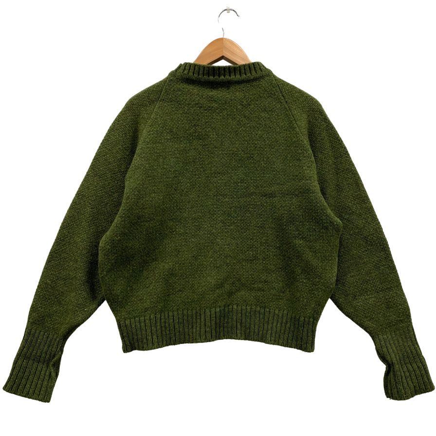 中古◆フィルソン セーター ウール FST3009 スコットランド製 サイズL カーキ メンズ FILSON 【AFA21】