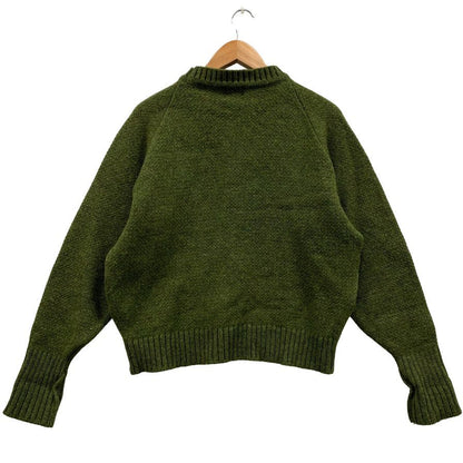 中古◆フィルソン セーター ウール FST3009 スコットランド製 サイズL カーキ メンズ FILSON 【AFA21】