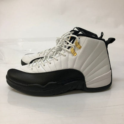 ナイキ スニーカー エアジョーダン 12 レトロ タクシー ホワイト／ブラック 130690-125 メンズ 28cm NIKE AIR JORDAN 12 RETRO TAXI 約28.0cm【YB5】