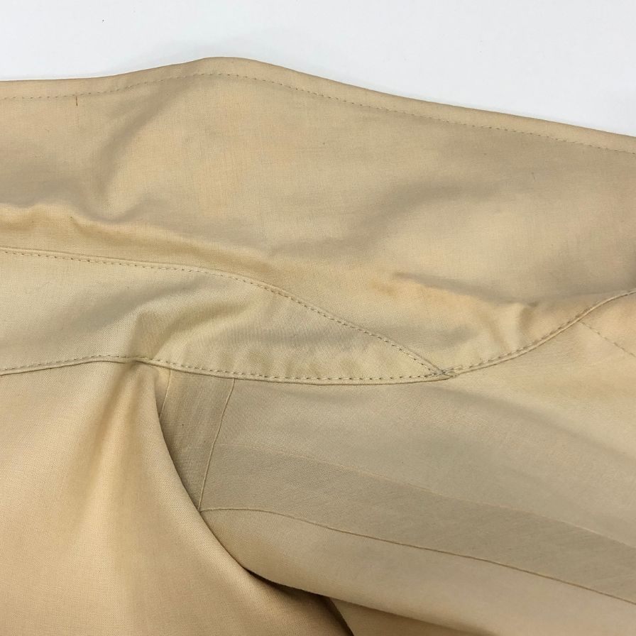 中古◆ポロラルフローレン バルカラーコート 90年代 オールド ベージュ メンズ サイズM Polo Ralph Lauren 【AFA15】