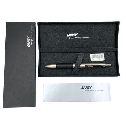 ラミー 多機能ボールペン 4ペン パラジューム シルバー系 LAMY【AFI18】