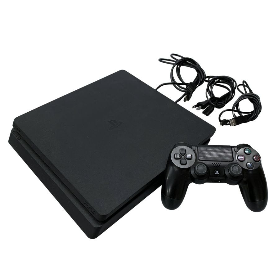 ソニー プレイステーション4 ジェットブラック 500GB CUH-2100A FW12.02 SONY PlayStation4【AFE8】【中古】
