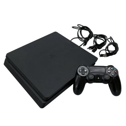 ソニー プレイステーション4 ジェットブラック 500GB CUH-2100A FW12.02 SONY PlayStation4【AFE8】【中古】
