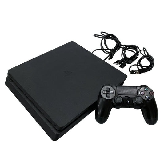 ソニー プレイステーション4 ジェットブラック 500GB CUH-2100A FW12.02 SONY PlayStation4【AFE8】【中古】
