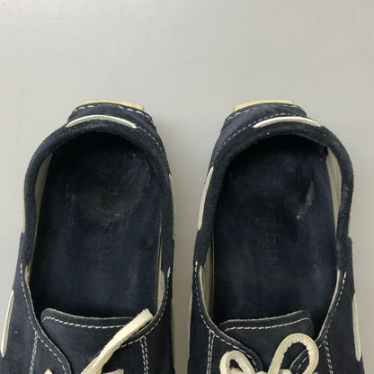 ラルディーニ ドライビングシューズ メンズ ネイビー サイズ8 LARDINI 約27.0cm【AFC4】