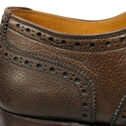 スコッチグレイン ドレスシューズ レザー ウィングチップ 内羽根 ブラウン メンズ サイズ25.5 Scoth Grain 約25.5cm【AFC35】