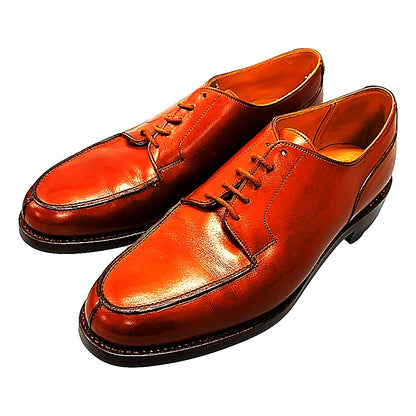 美品◆クロケット&ジョーンズ レザーシューズ Uチップ モールトン ブラウン メンズ サイズ9E CROCKETT&JONES Moreton【AFⅮ13】