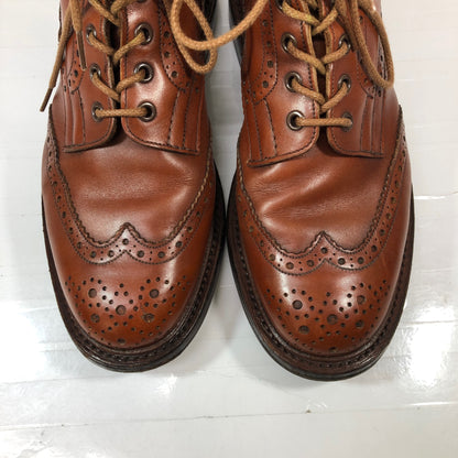 トリッカーズ カントリーブーツ モールトン M2508 ダークブラウン サイズ8.5 メンズ TRICKERS MALTON 約27.0cm【AFD3】