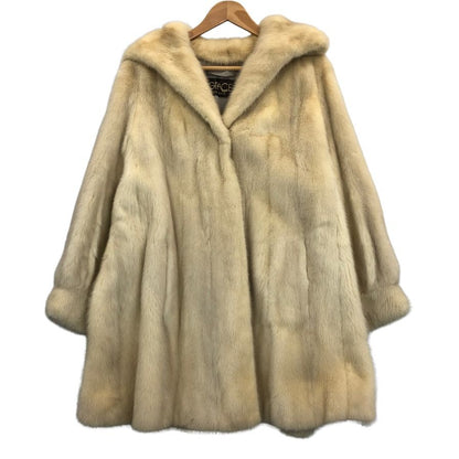 グレース ファー ファッション ハーフコート ミンク想定 ホワイト GRACE FUR FASHION【AFF24】