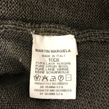 中古■マルタン マルジェラ 10 クルーネックセーター ディアナ期 イタリア製 メンズ サイズ不明 カーキ Martin Margiela 【AFB13】