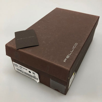 ペリーコ パンプス スエード オレンジ系 35 PELLICO 約22.0cm【AFD13】