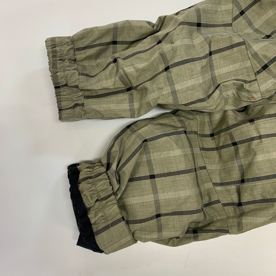 シックスエイトシックス スノボウェア メンズ Lサイズ チェック柄 グレー系 686【AFB51】【中古】