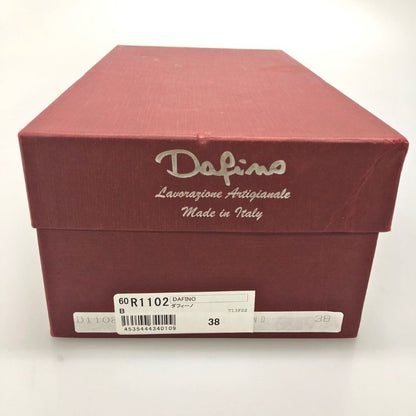 ダフィーノ レザーシューズ ストレートチップ イタリア製 メンズ サイズ38 ブラック  Dafino 約23.5cm【AFD9】