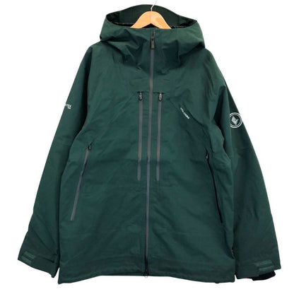 新品同様◆ボルコム スノーボード ウェア ジャケット G0652601 25-26モデル GORE-TEX ナイロンプロシェル グリーン サイズL/G メンズ VOLCOM 【AFA3】