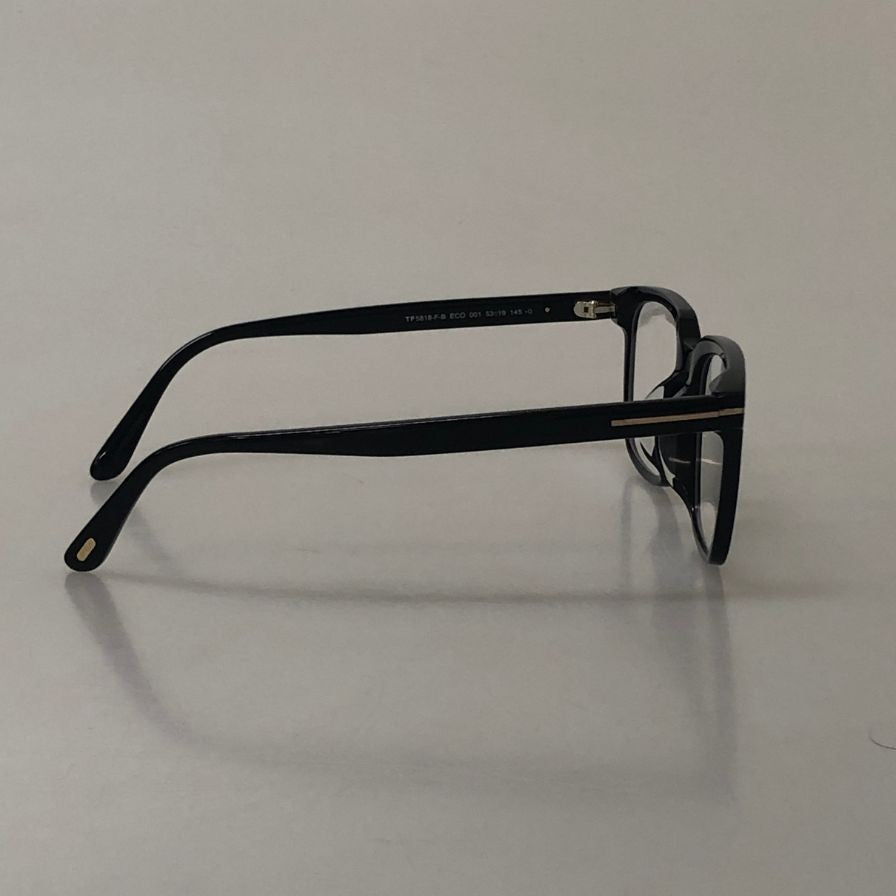 トムフォード  メガネ サングラス   TF 5818-F-B ECO 001 53□19 ブラック TOM FORD【AFB54】
