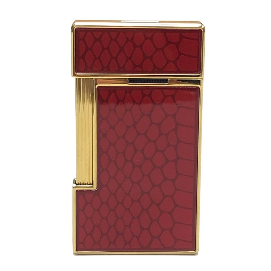 S.T デュポン ライター スネークラッカー レッド S.T.Dupont【AFI9】【中古】