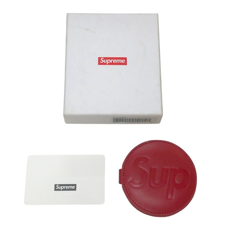 シュプリーム レザー ポケットミラー 25ss Supreme Leather Pocket Mirror