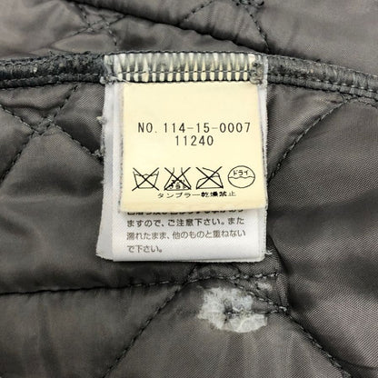 中古◆ラベンハム キルティングジャケット ウール メンズ グレー サイズ36 LAVENHAM 【AFB25】