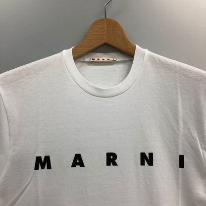 美品◆マルニ フォント ロゴ Tシャツ キッズ ホワイト サイズ14 MARNI 【AFB19】