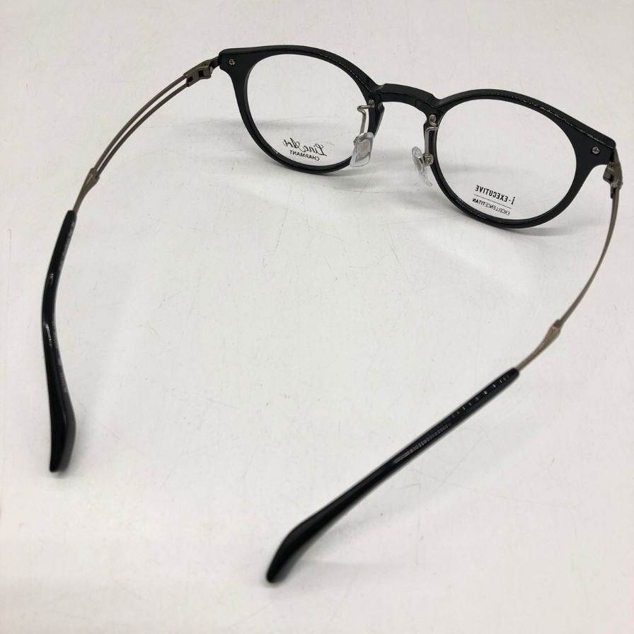 ラインアート シャルマン メガネ フレーム XL11111 チタン ブラック系 LineArt CHARMANT【AFI14】