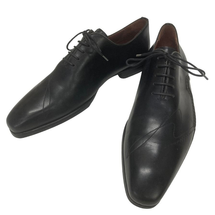 マグナーニ ドレスシューズ カーフレザー オパンケ製法 15440 メンズ サイズ40 ブラック MAGNANNI 約25.0cm【AFC8】