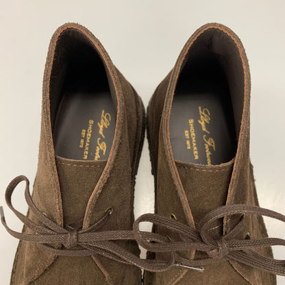 ロイドフットウェア レザーシューズ チャッカブーツ スエード クレープソール メンズ サイズ40 ブラウン系 Lloyd Footwear 約25.0cm【AFD4】
