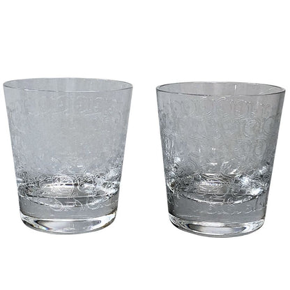 バカラ ローハン ロックグラス 2脚セット Baccarat Rohan【AFI28】【中古】