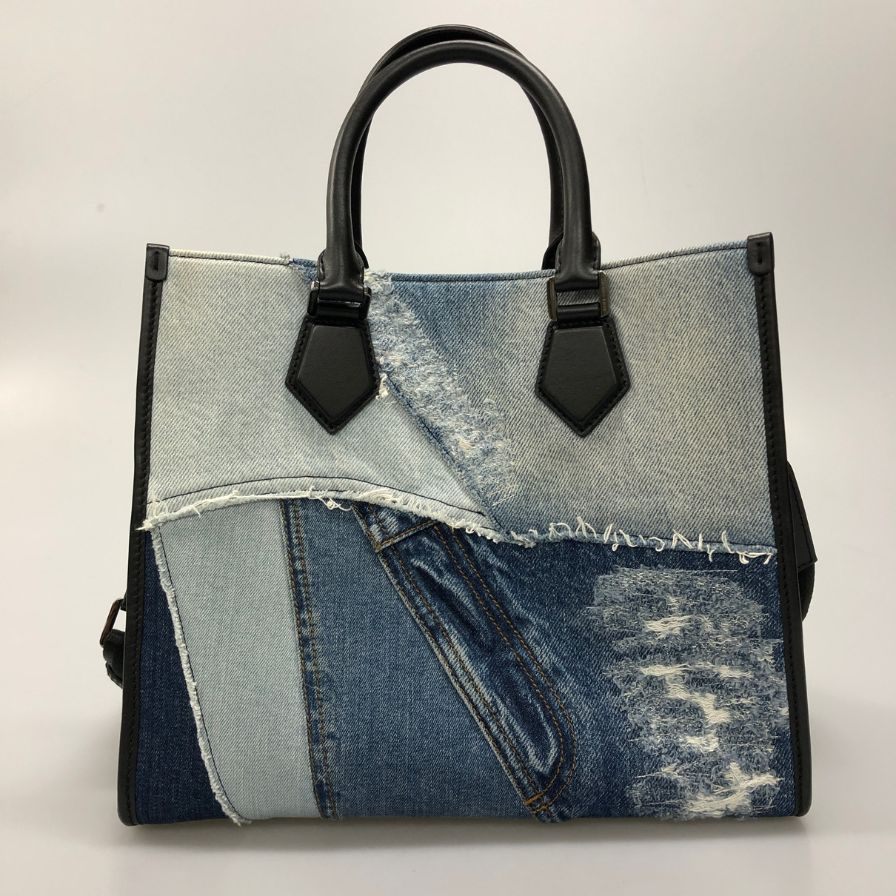 ドルチェ＆ガッバーナ トートバッグ デニムパッチワーク DOLCE&GABBANA【AFE4】