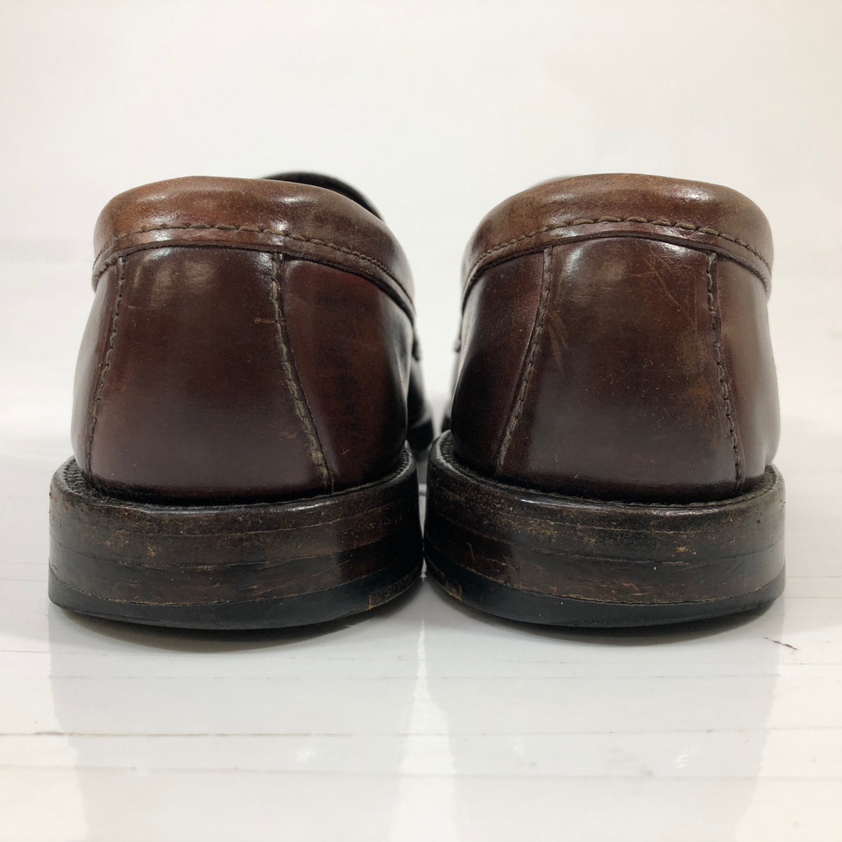 オールデン タッセルローファー コードバン バーガンディ  9917 サイズUS6.5D メンズ ブラウン Alden ローファー 約24.5cm【LA】【中古】