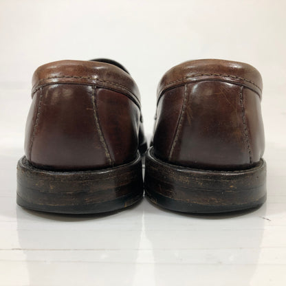 オールデン タッセルローファー コードバン バーガンディ  9917 サイズUS6.5D メンズ ブラウン Alden ローファー 約24.5cm【LA】【中古】