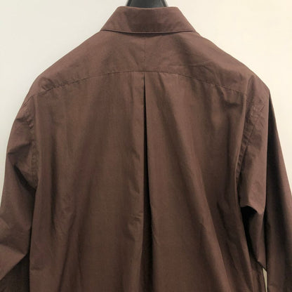 極美品◆マーカウェア ドレスシャツ  A26B02SH01C ブラウン メンズ サイズ2 MARKAWARE 【AFB15】
